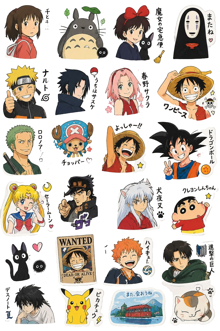 Anime Sticker after